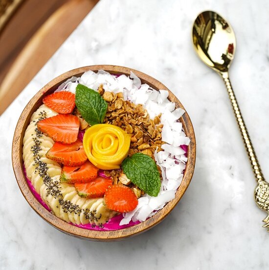 foto de granola do café Ivy em bali